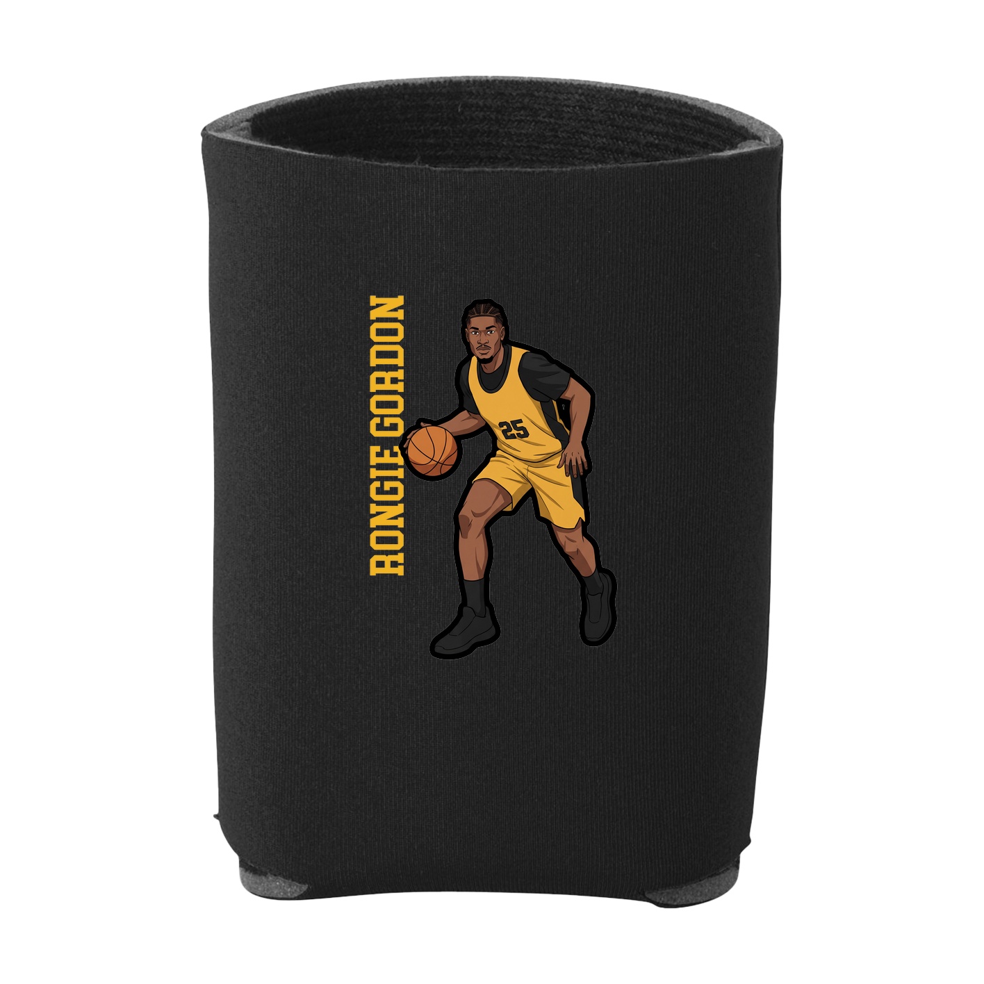 Can Holder — Name Vertical in Black