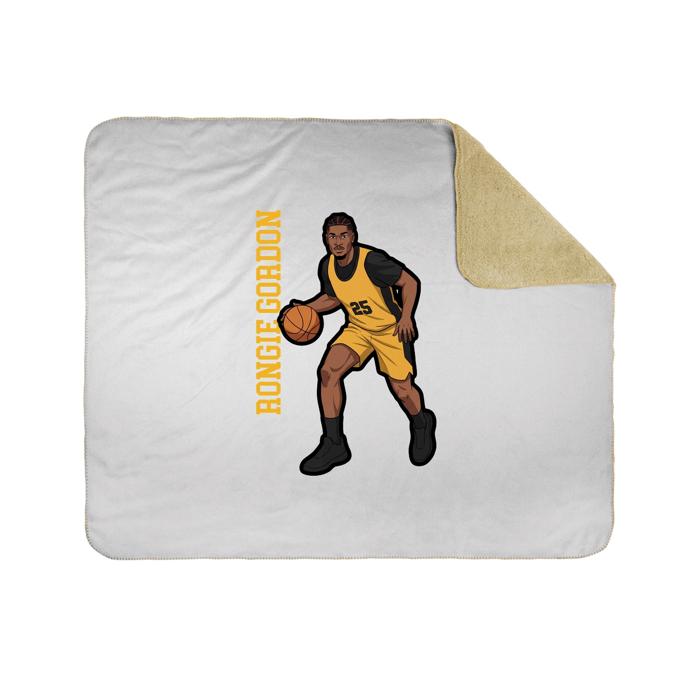 50x60 Sherpa Lined Throw Blanket