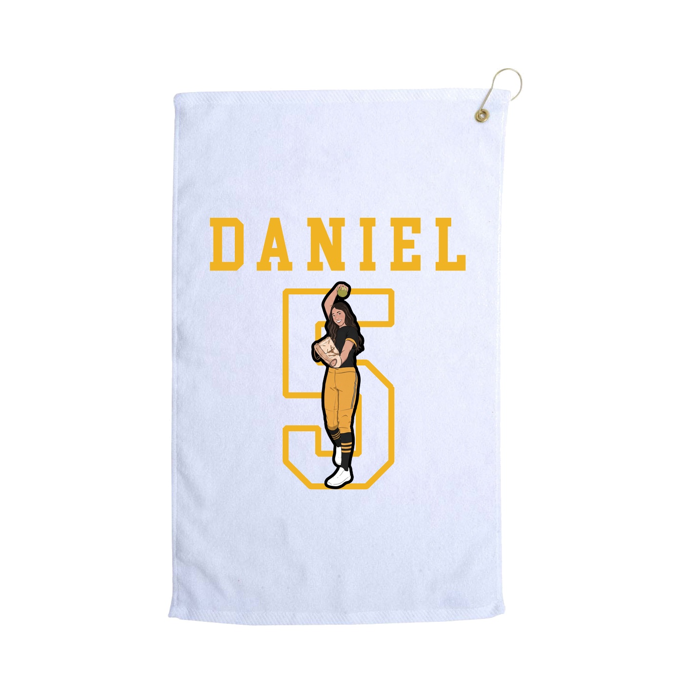 Golf Towel — Shirsey in White