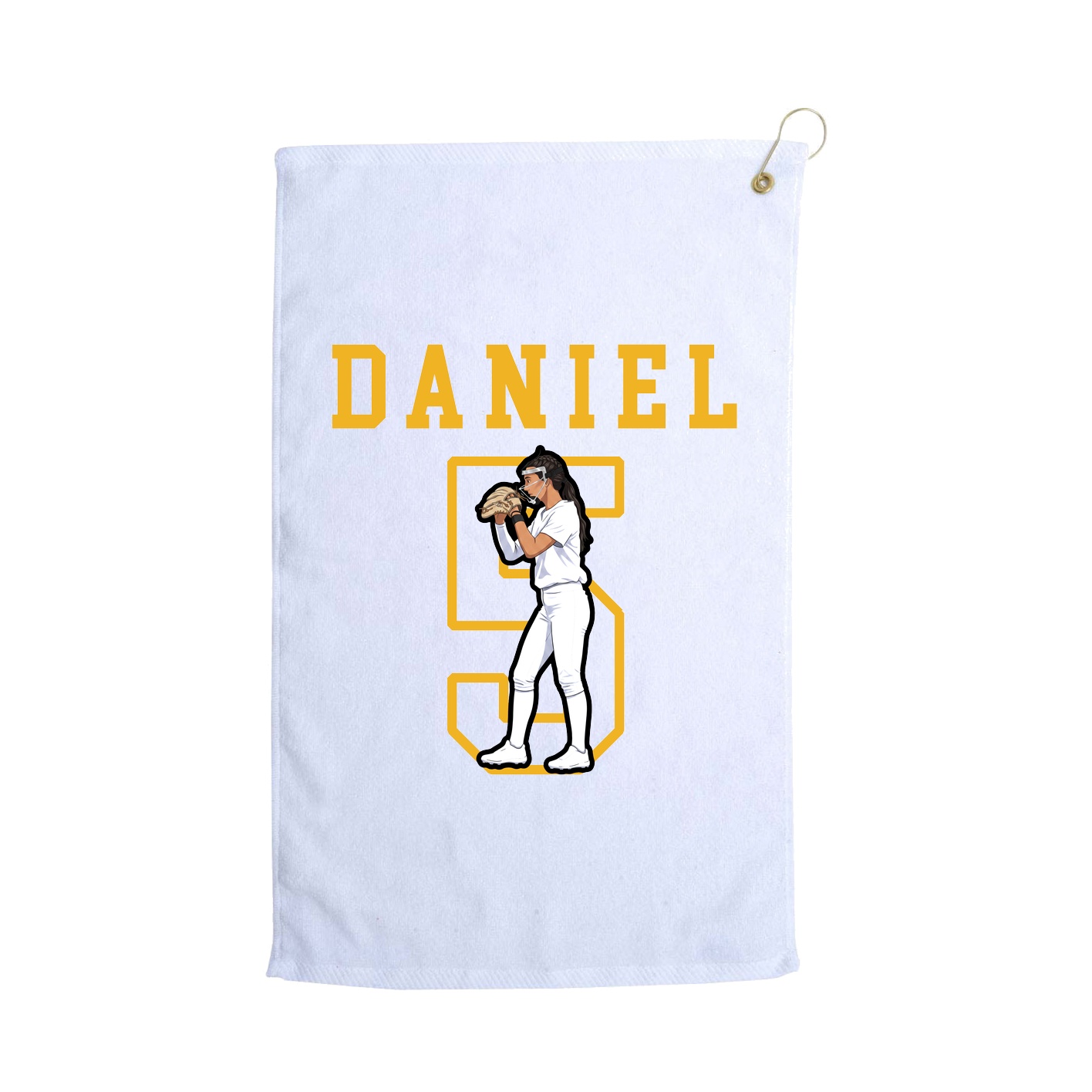 Golf Towel — Shirsey in White