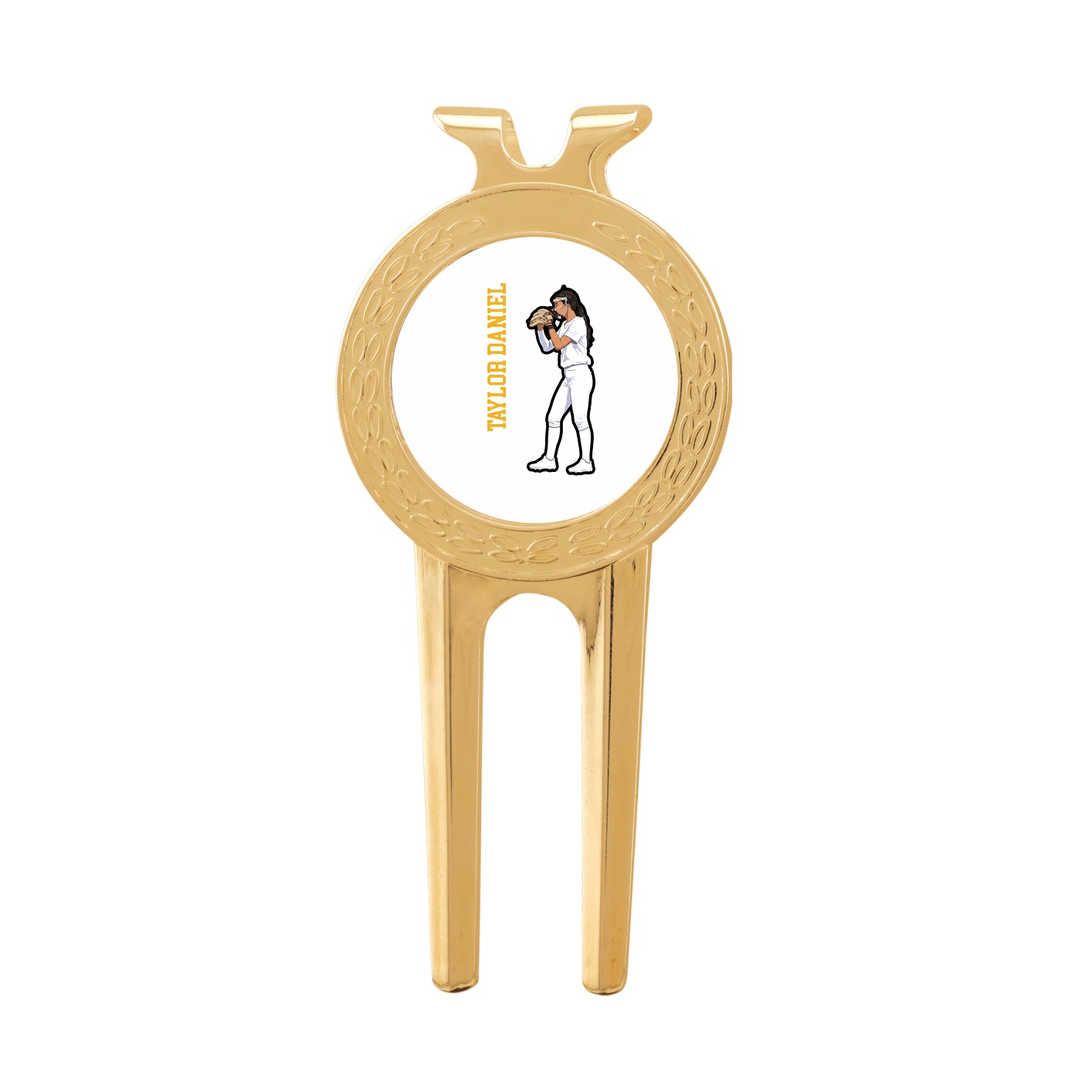 Divot Tool with Ball Marker — Name Vertical in Classic