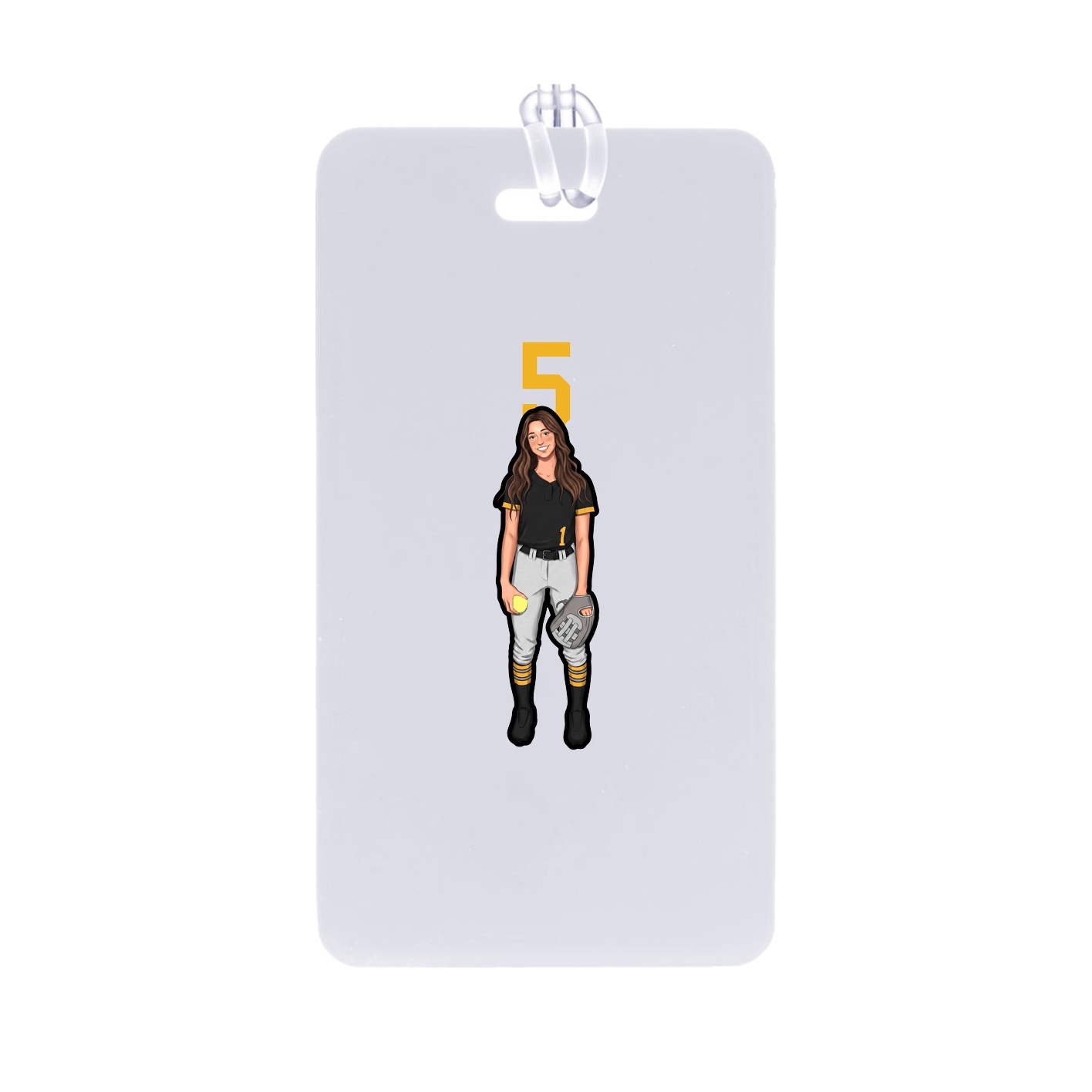 Bag Tag — Number Top in Classic