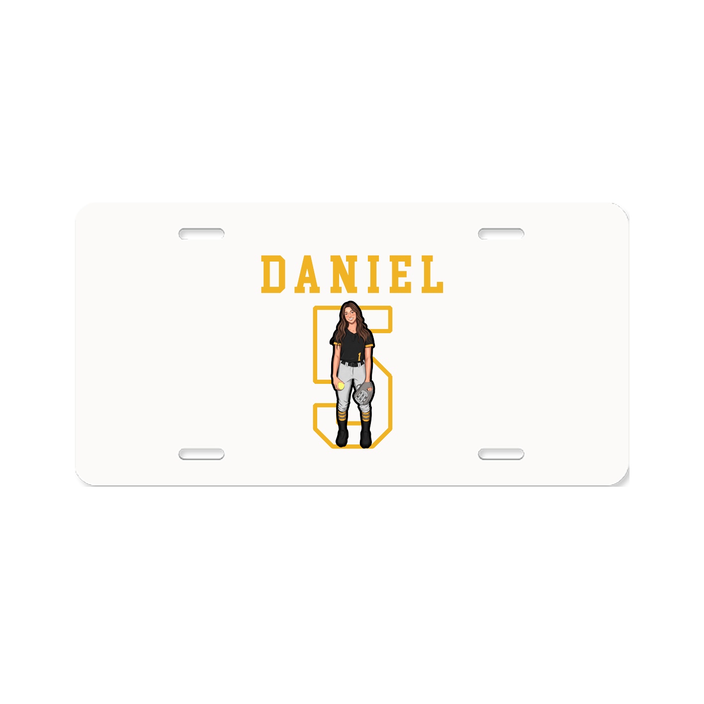 License Plate — Shirsey in Classic
