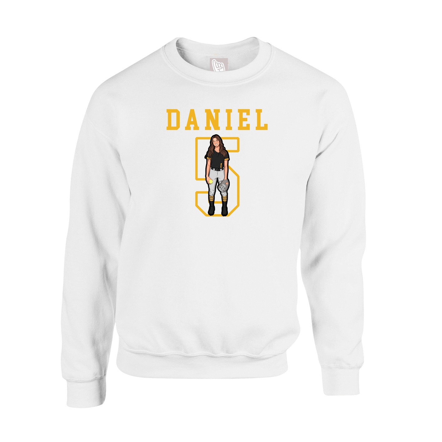 Fleece Crew — Shirsey in White