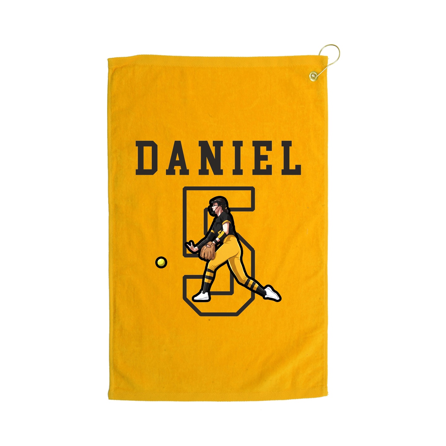 Golf Towel — Shirsey in Gold