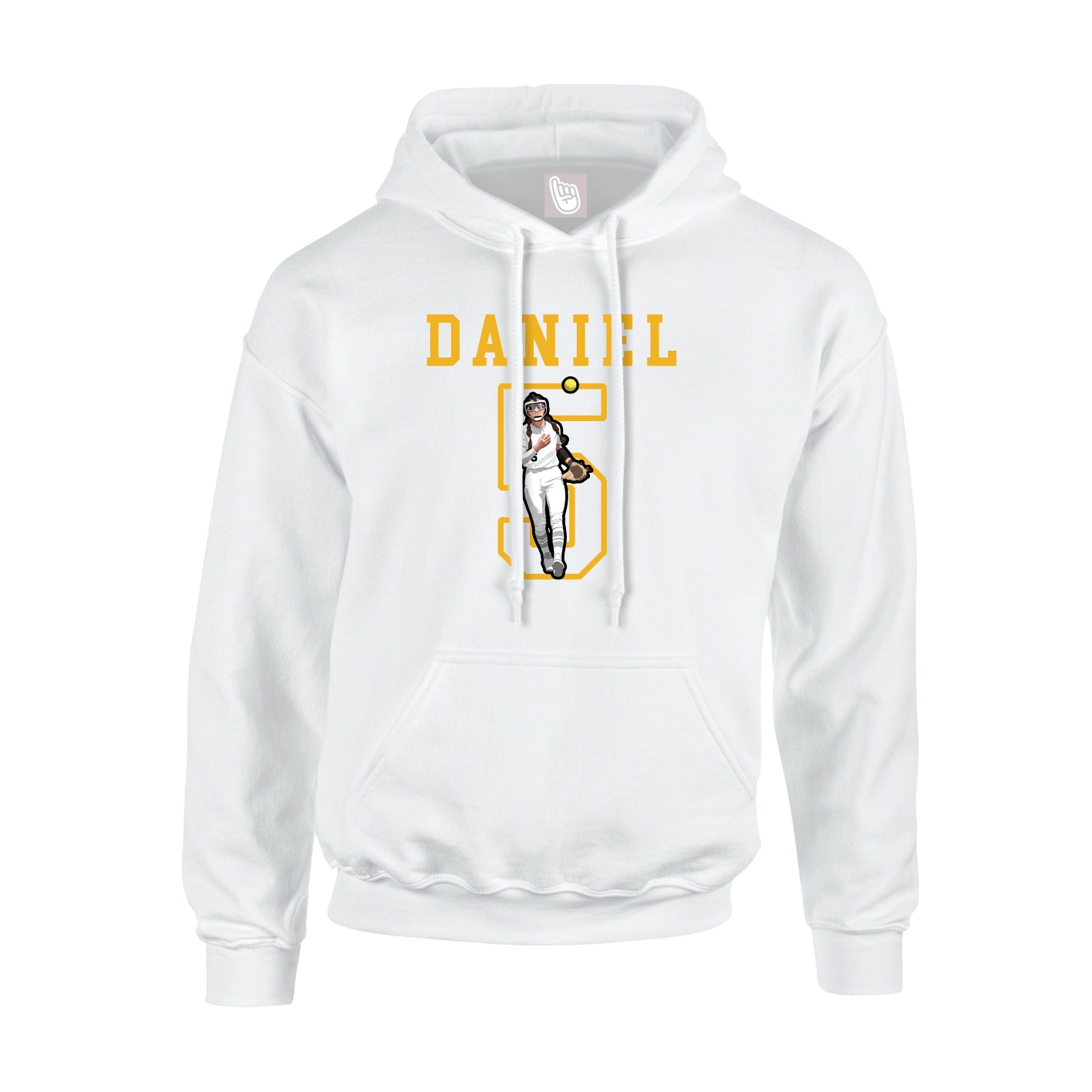 Youth Hoodie — Shirsey in White