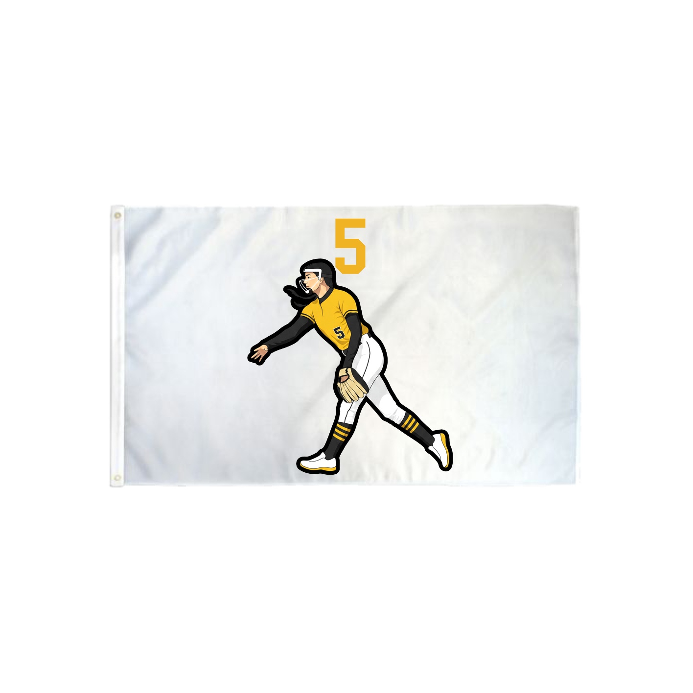 3x5 Flag — Number Top in Classic