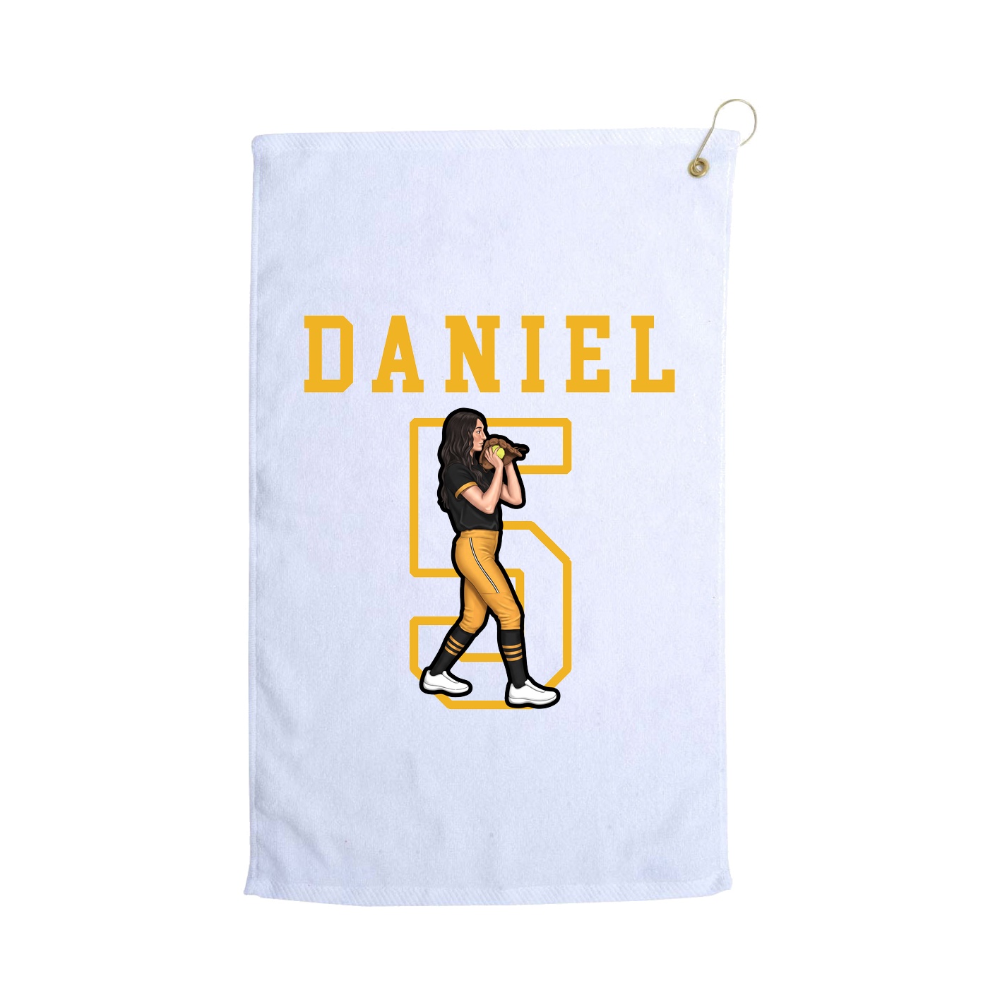Golf Towel — Shirsey in White