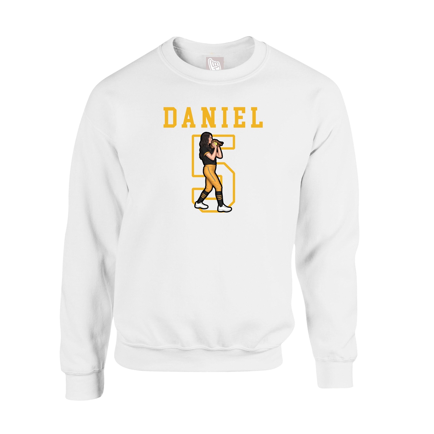 Fleece Crew — Shirsey in White
