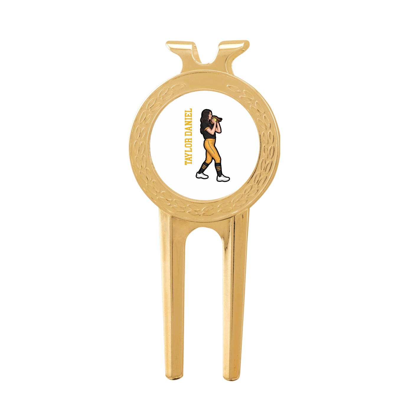 Divot Tool with Ball Marker — Name Vertical in Classic