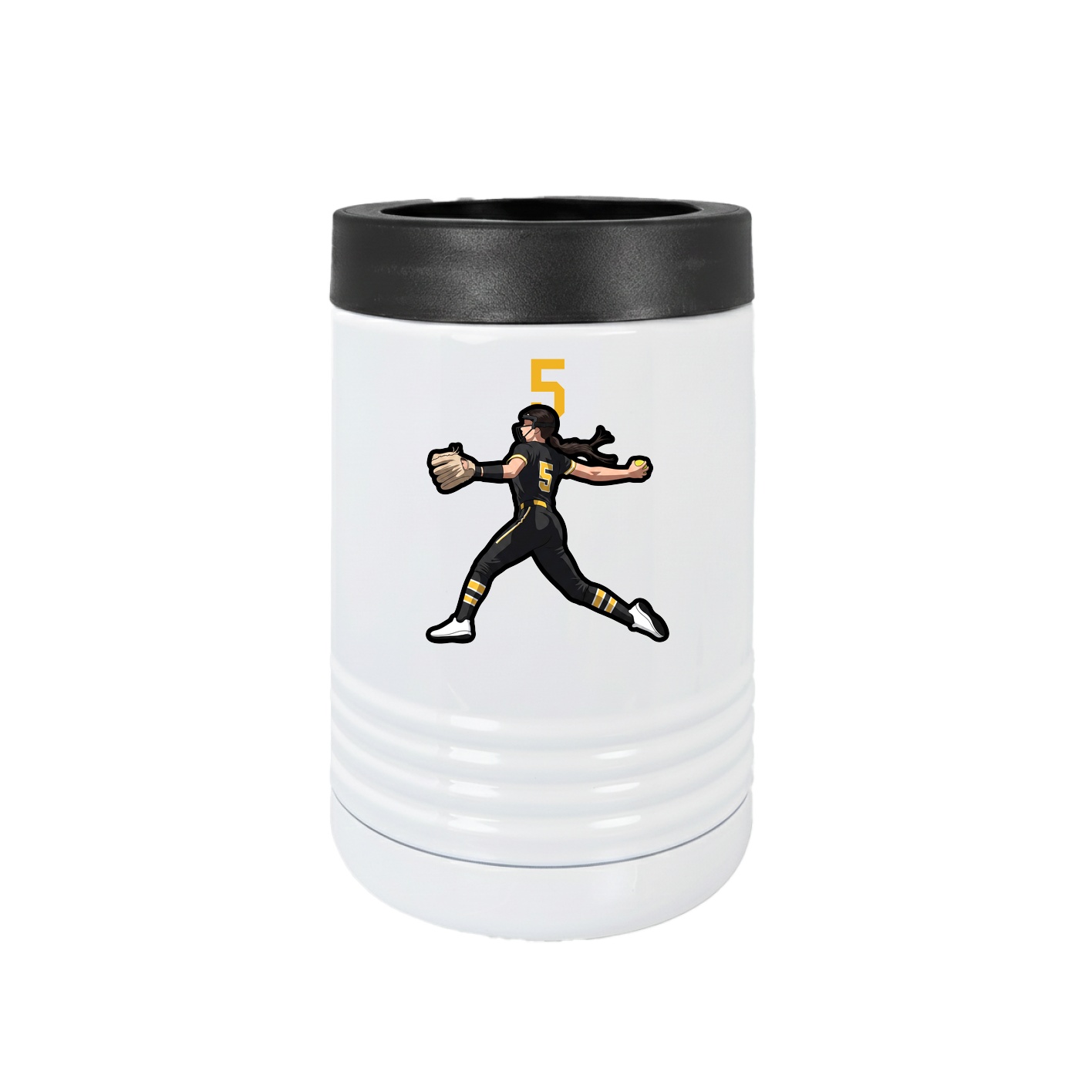 Beverage Holder — Number Top in White