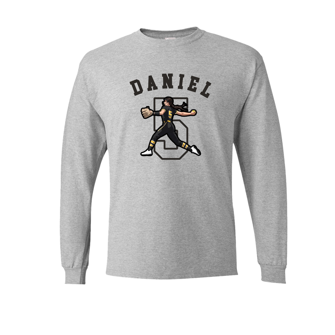 Long Sleeve Tee — Shirsey Arch in Grey
