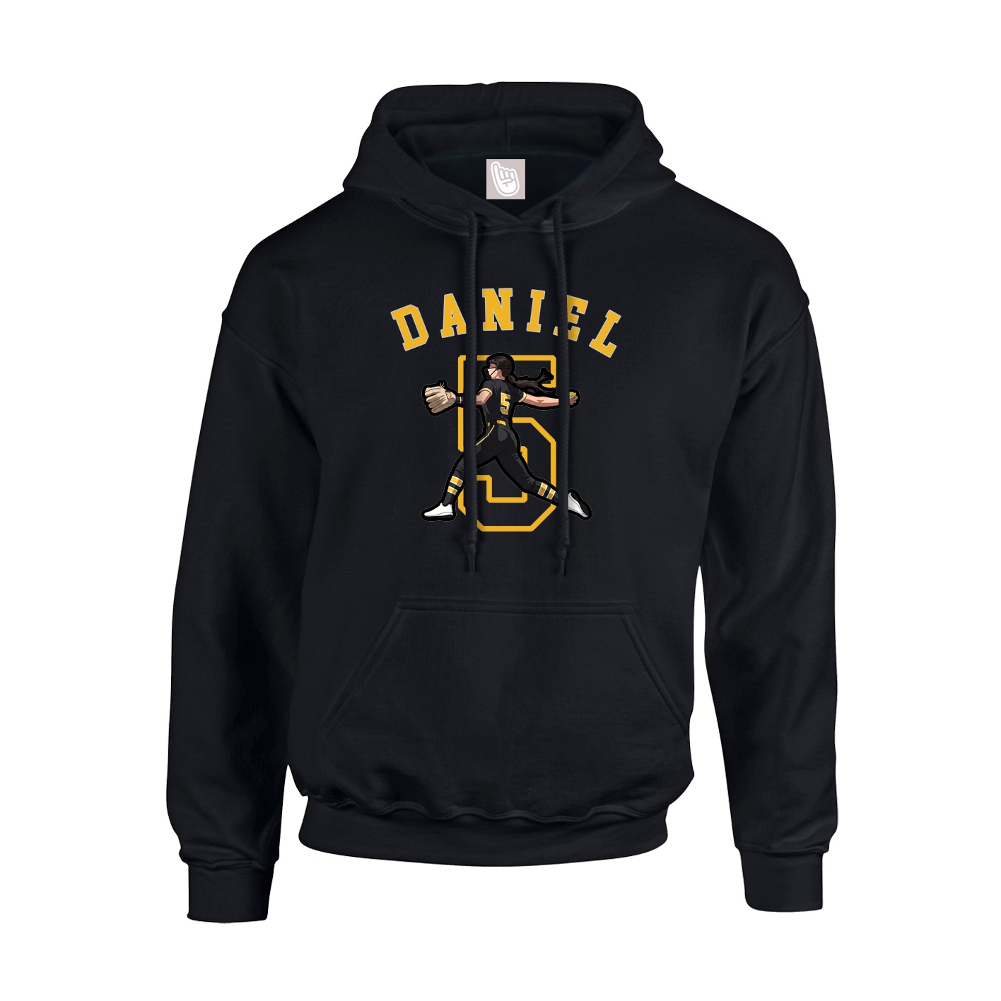 Youth Hoodie — Shirsey Arch in Black