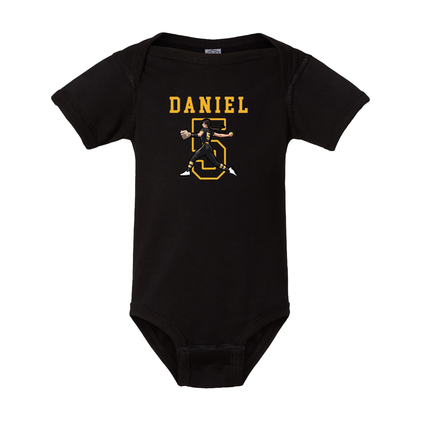 Baby Onesie — Shirsey in Black