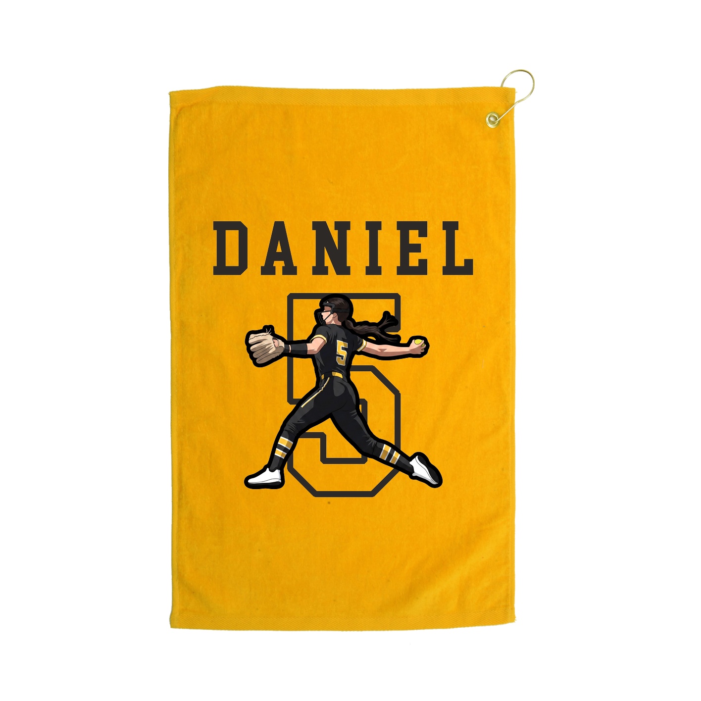 Golf Towel — Shirsey in Gold