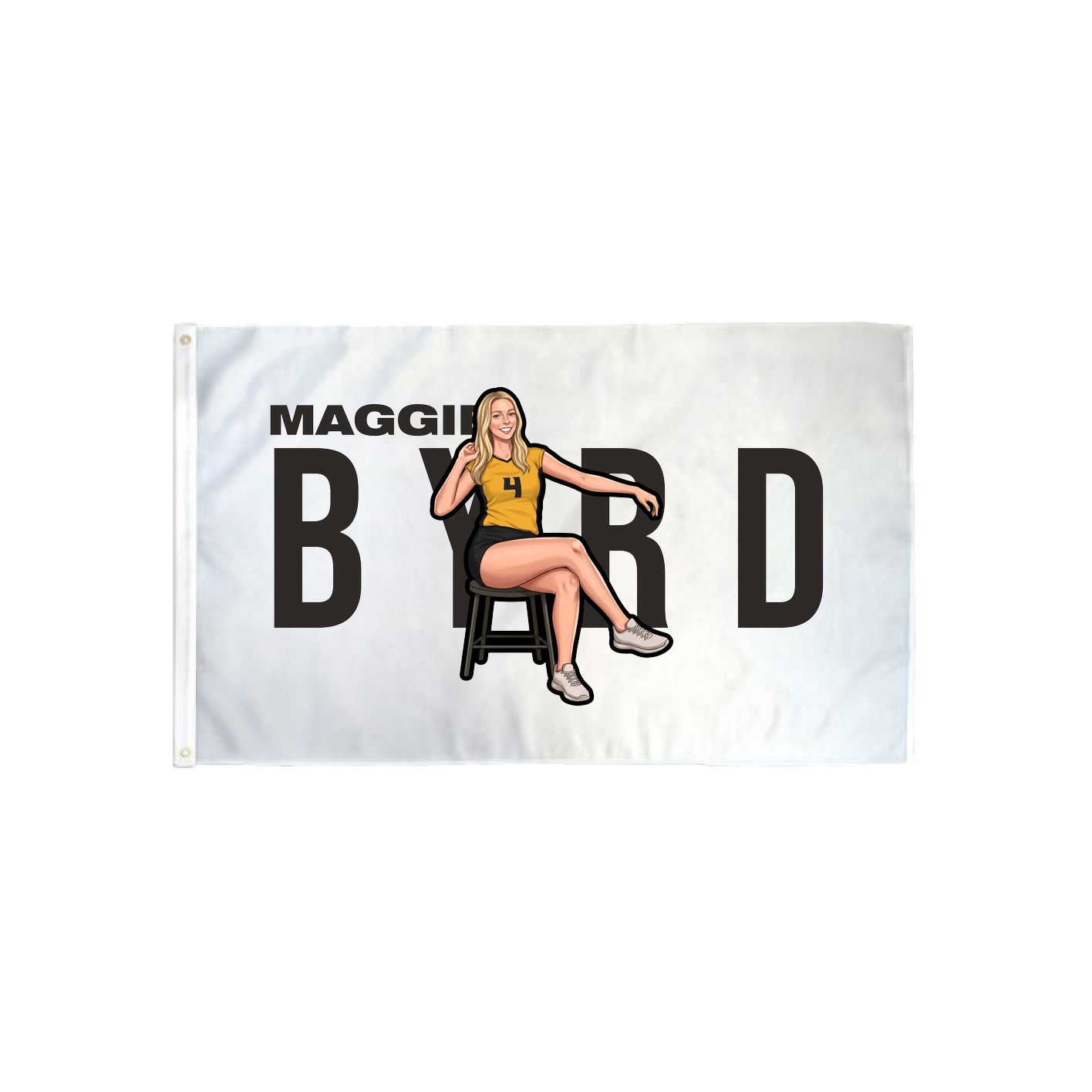 3x5 Flag — Player Name in Classic