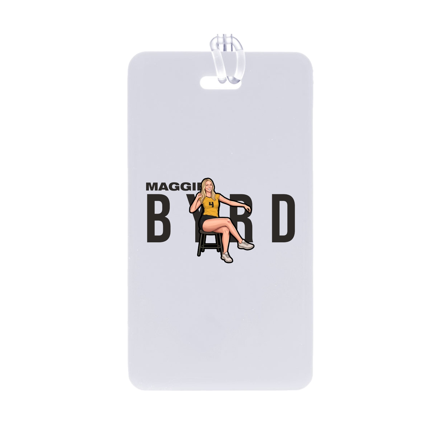 Bag Tag — Player Name in Classic
