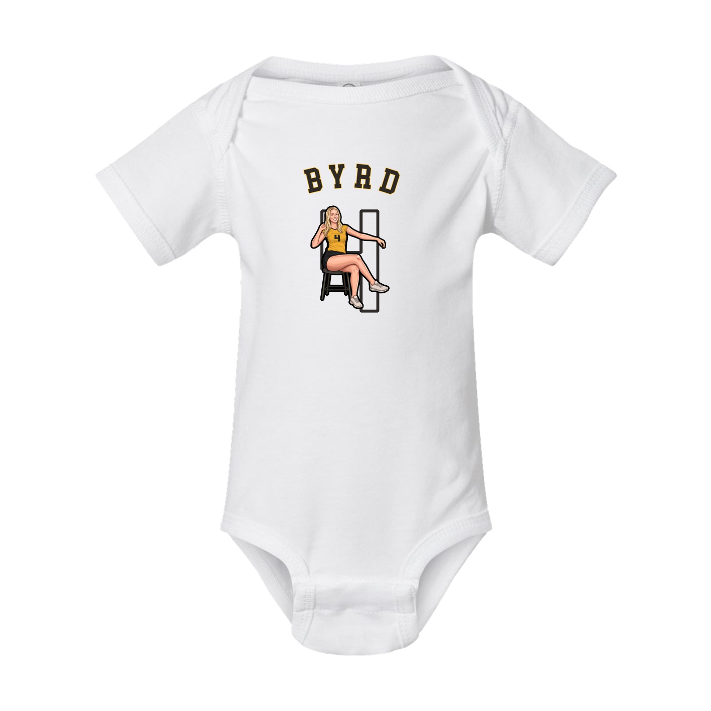 Baby Onesie — Shirsey Arch in White