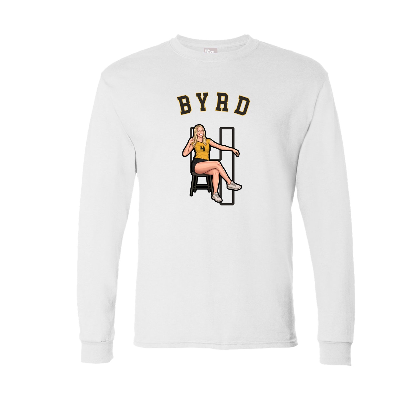 Long Sleeve Tee — Shirsey Arch in White