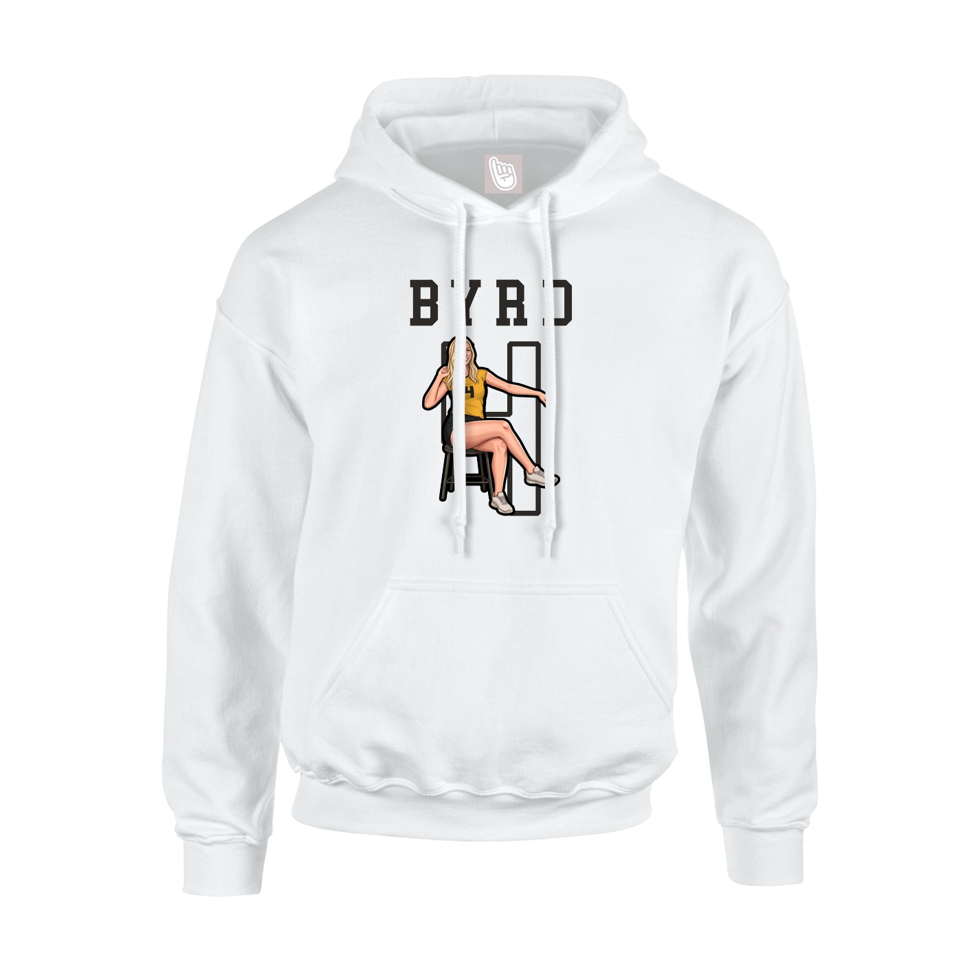 Youth Hoodie — Shirsey in White