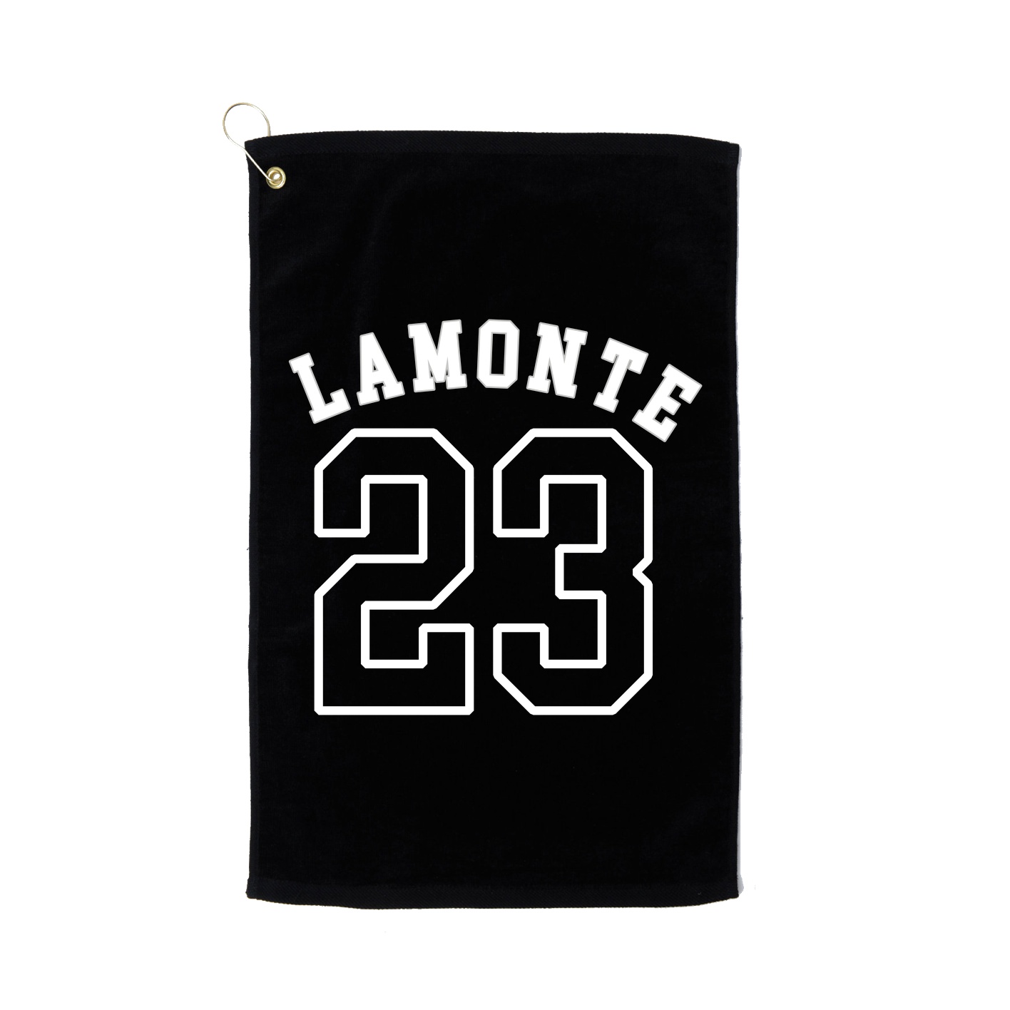 Golf Towel — Shirsey Arch in Black