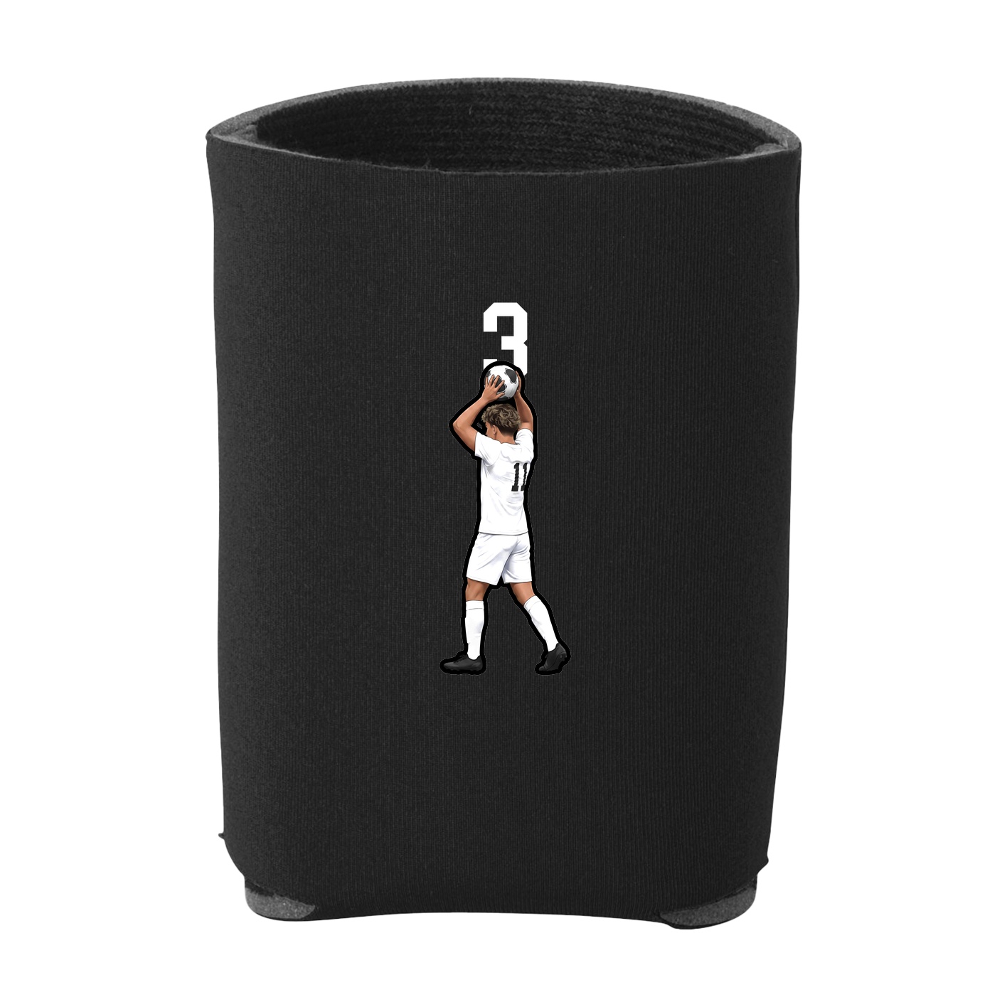 Can Holder — Number Top in Black