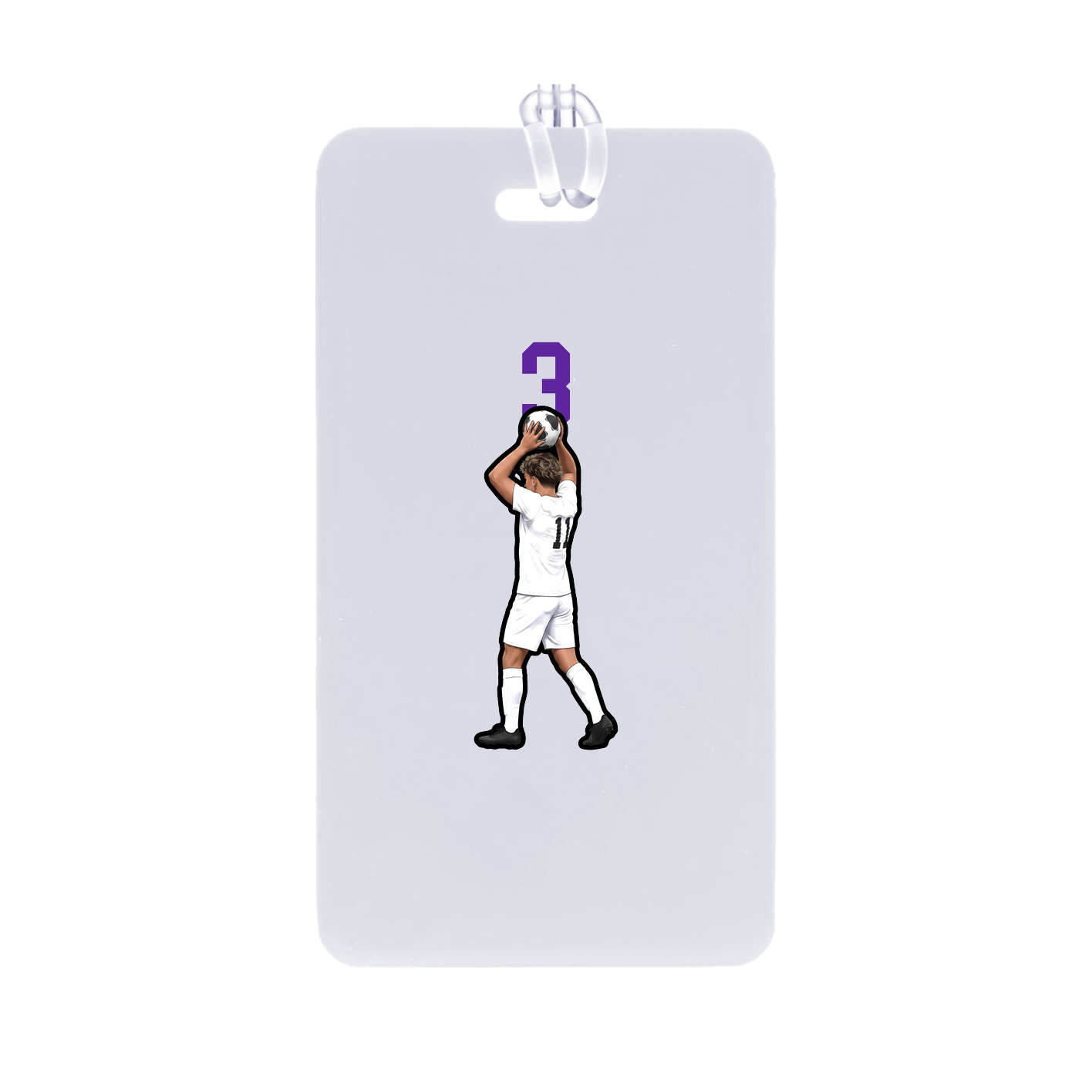 Bag Tag — Number Top in Classic