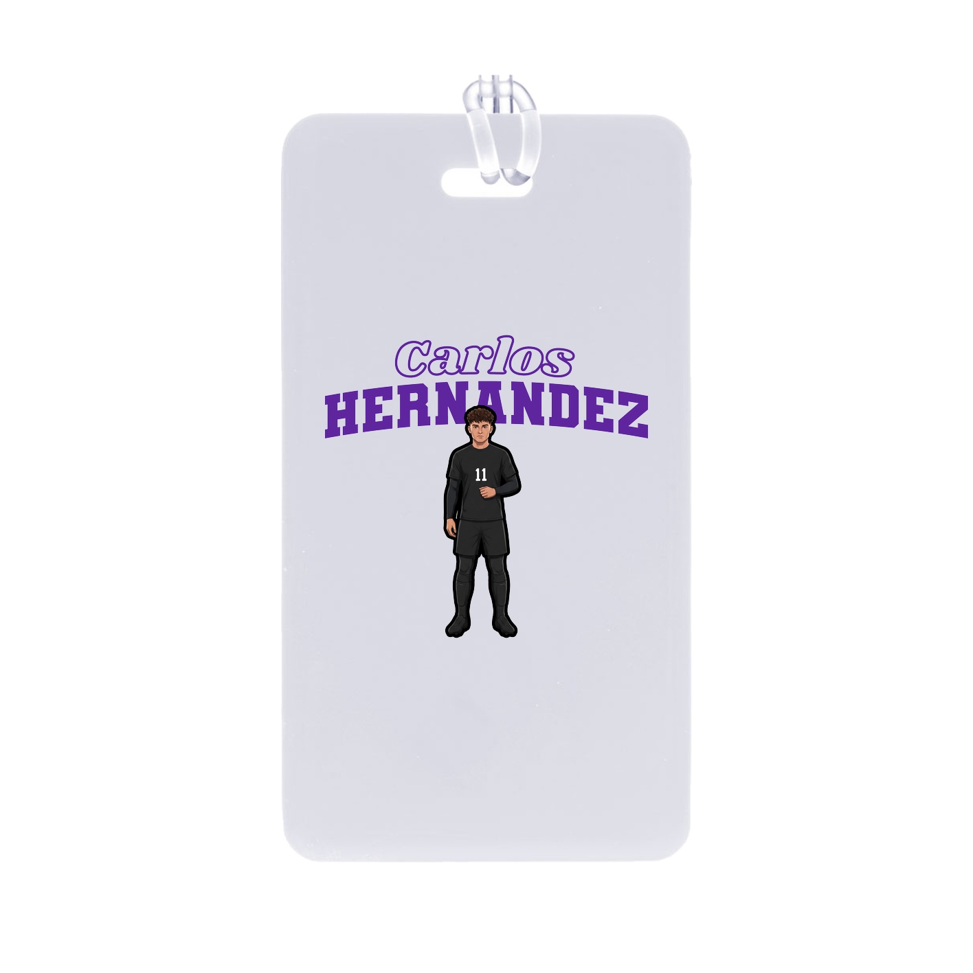 Bag Tag — Name Arch in Classic