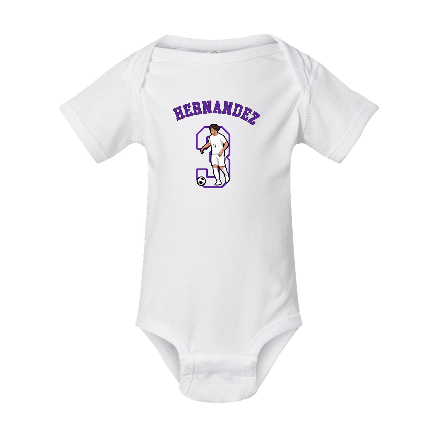 Baby Onesie — Shirsey Arch in White
