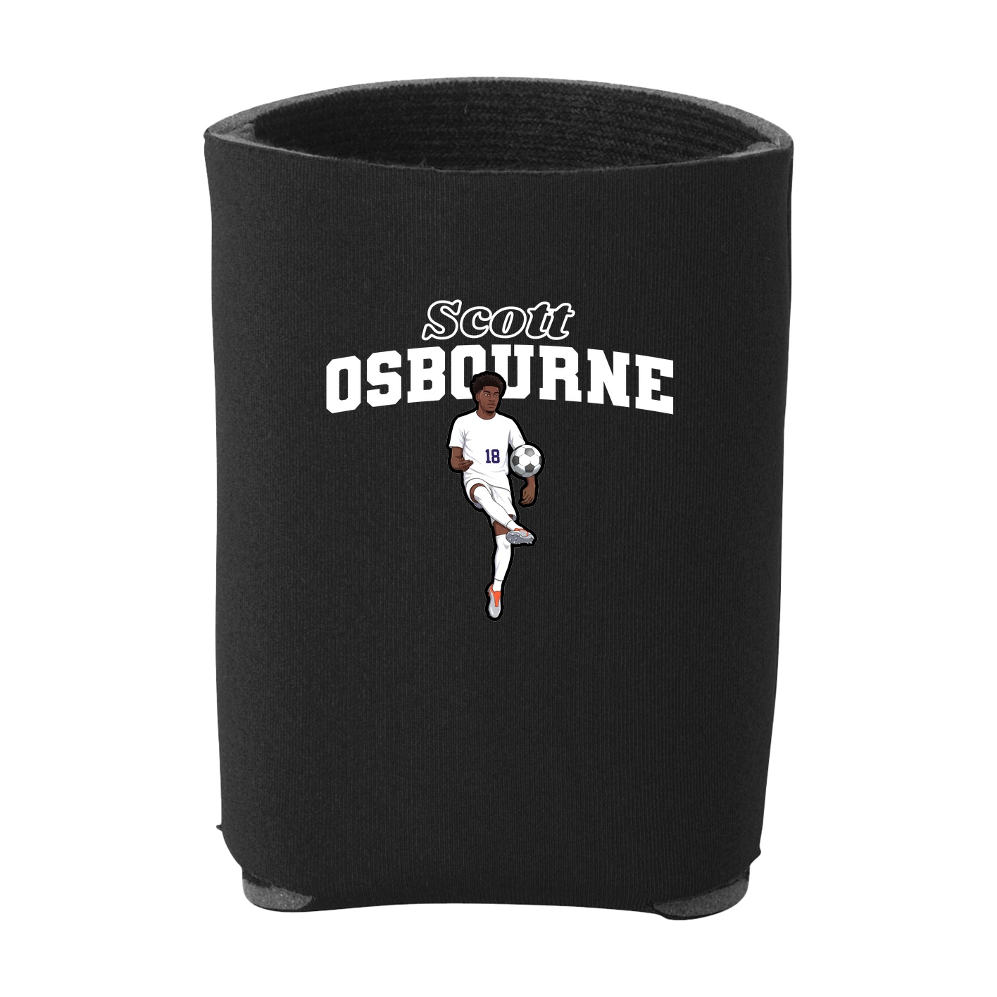 Can Holder — Name Arch in Black