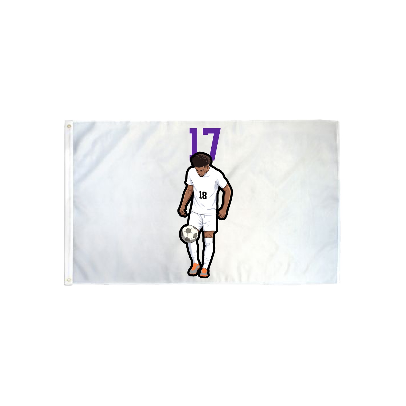 3x5 Flag — Number Top in Classic