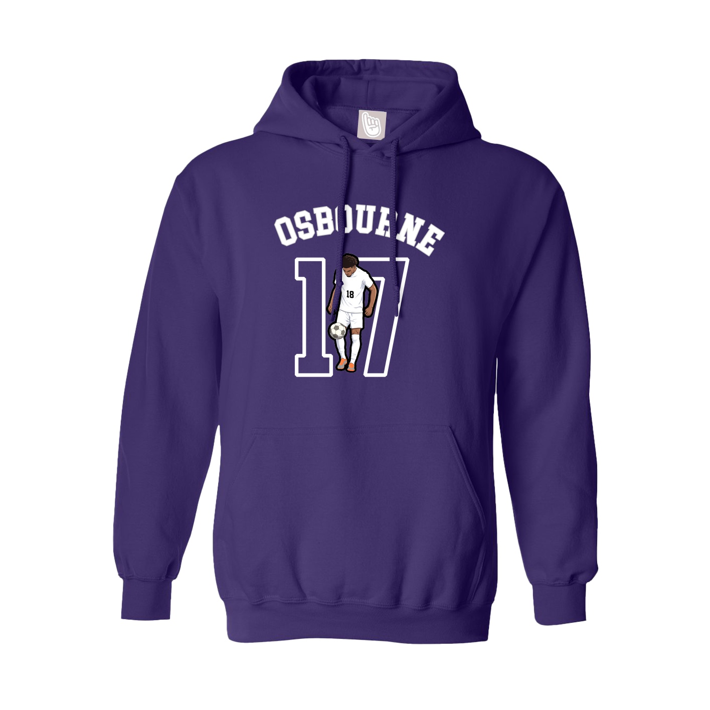Hoodie — Shirsey Arch in Purple