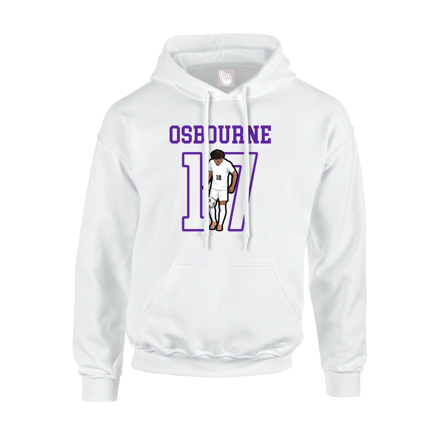 Youth Hoodie — Shirsey in White