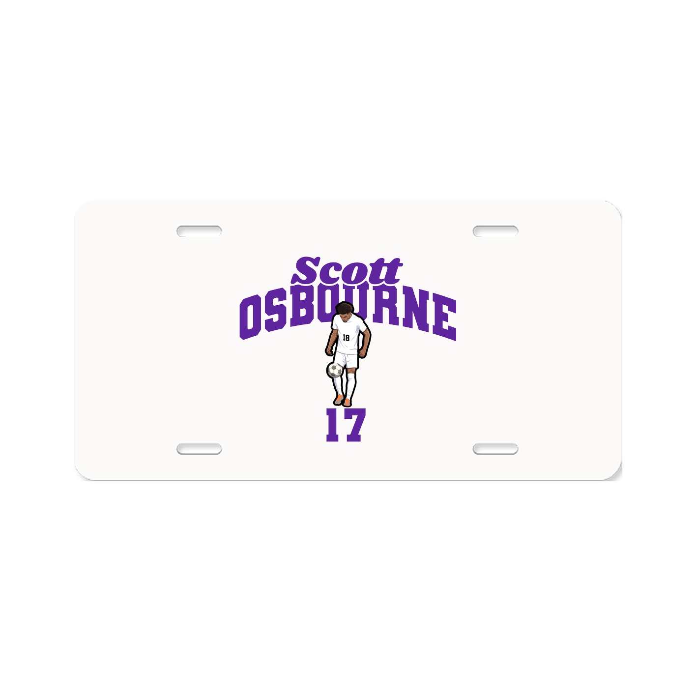 License Plate — Signature Arch in Classic