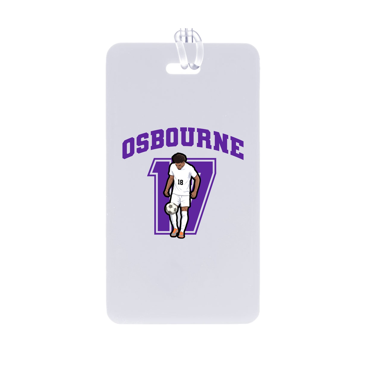 Bag Tag — Number in Classic