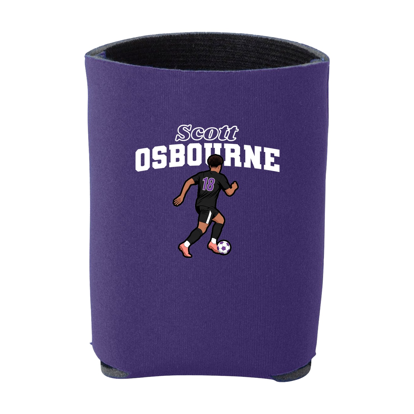 Can Holder — Name Arch in Purple