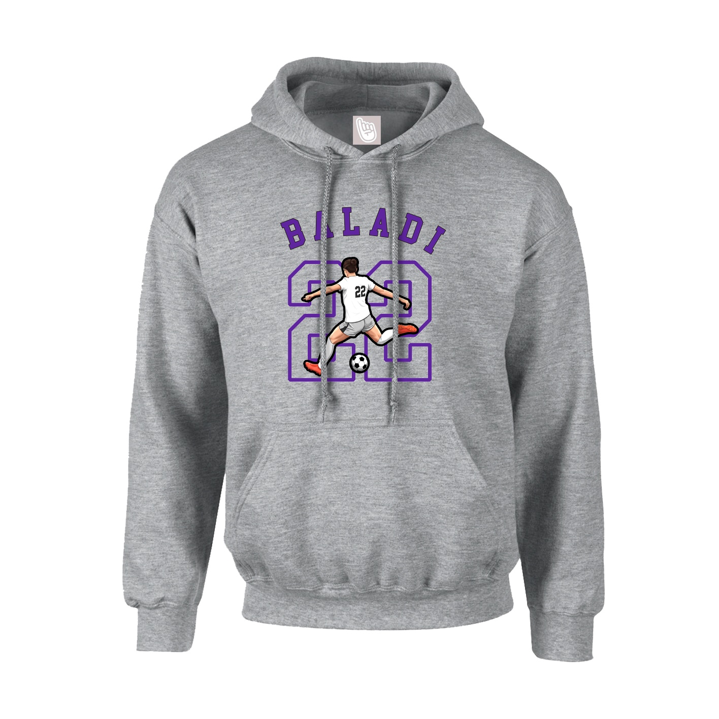 Hoodie — Shirsey Arch in Grey