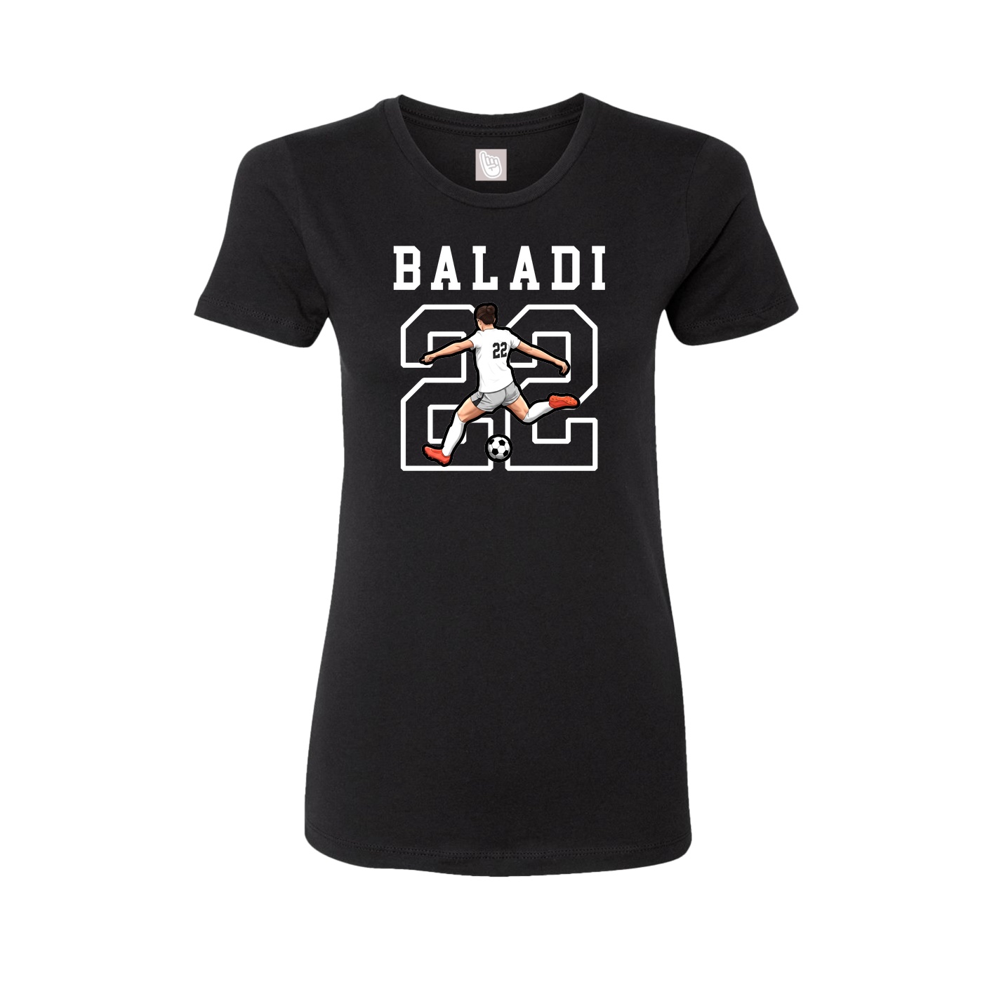 Fitted Women's Tee — Shirsey in Black