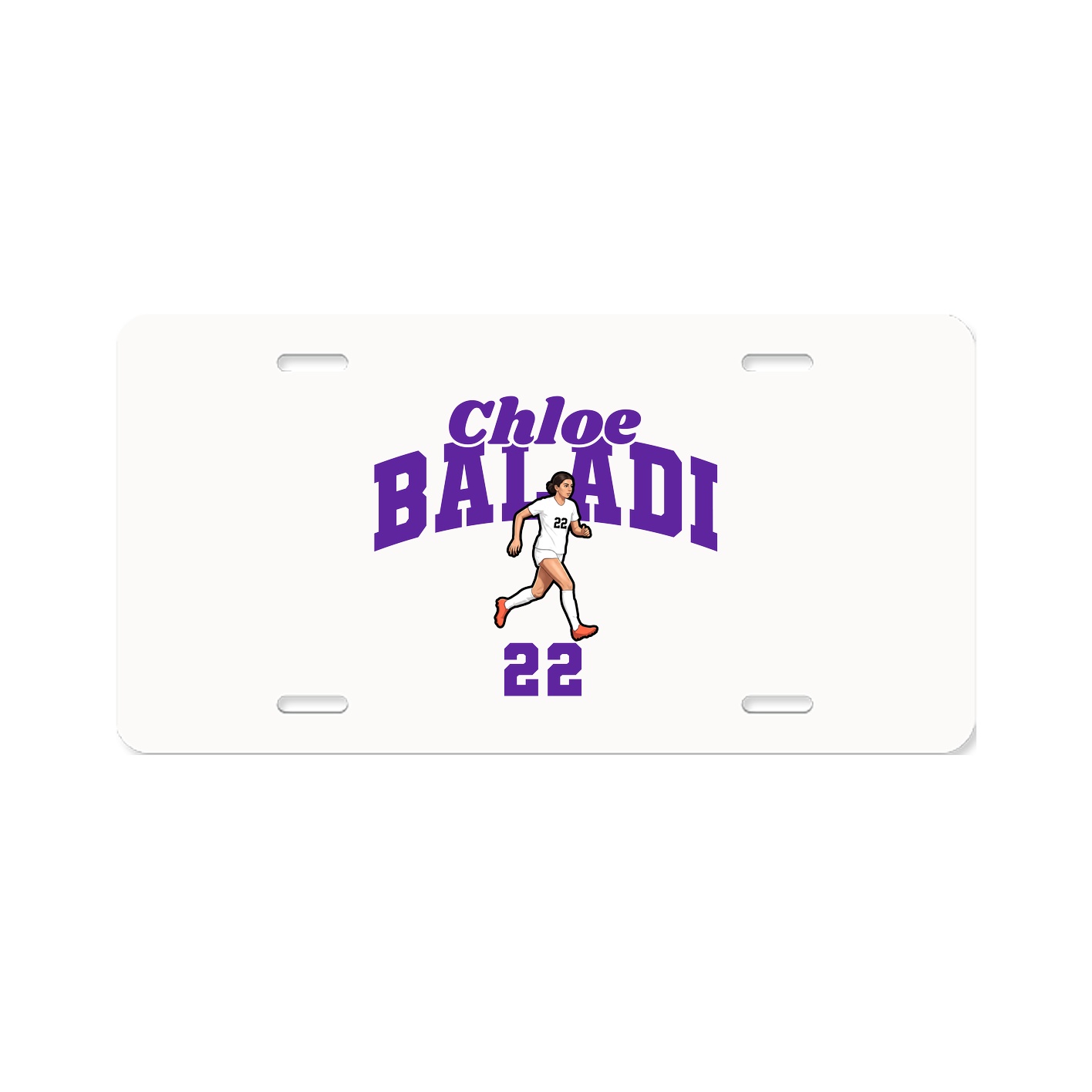 License Plate — Signature Arch in Classic