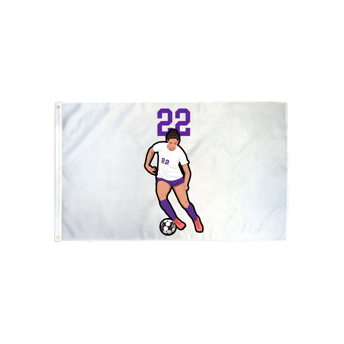 3x5 Flag — Number Top in Classic