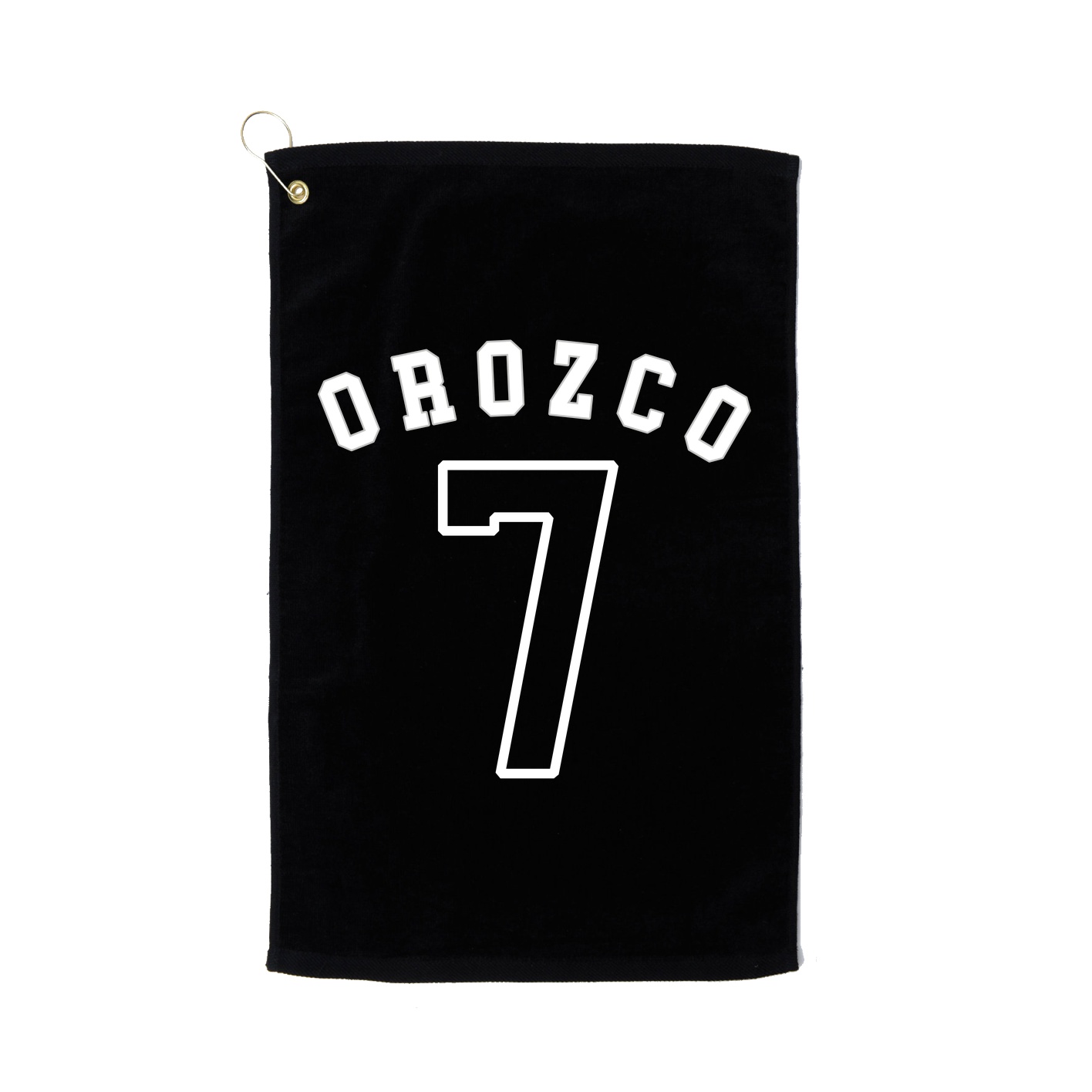 Golf Towel — Shirsey Arch in Black