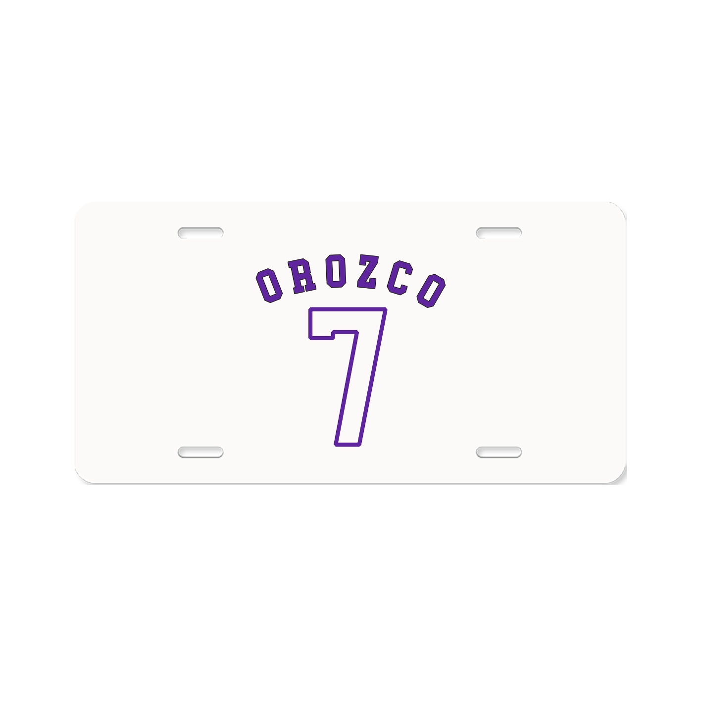 License Plate — Shirsey Arch in Classic