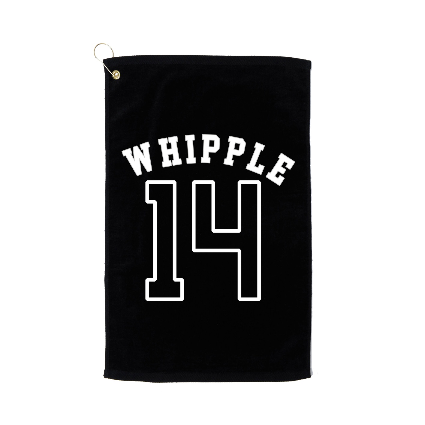 Golf Towel — Shirsey Arch in Black