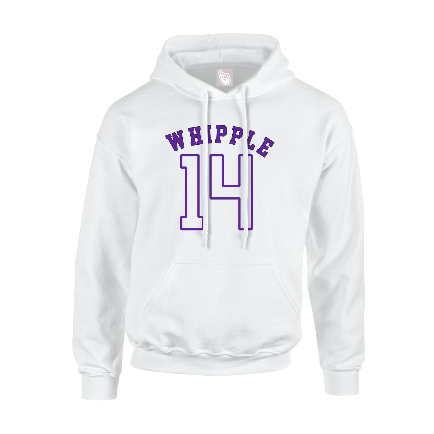 Hoodie — Shirsey Arch in White