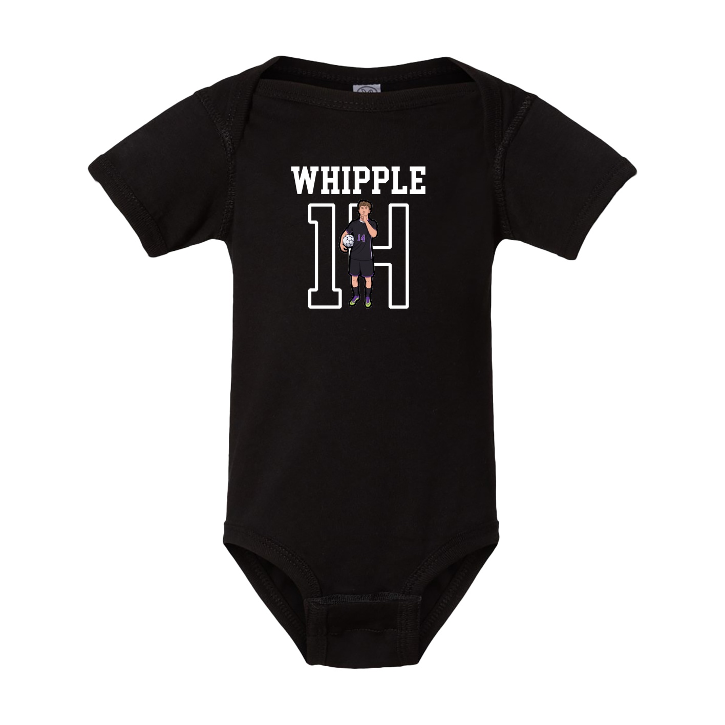 Baby Onesie — Shirsey in Black