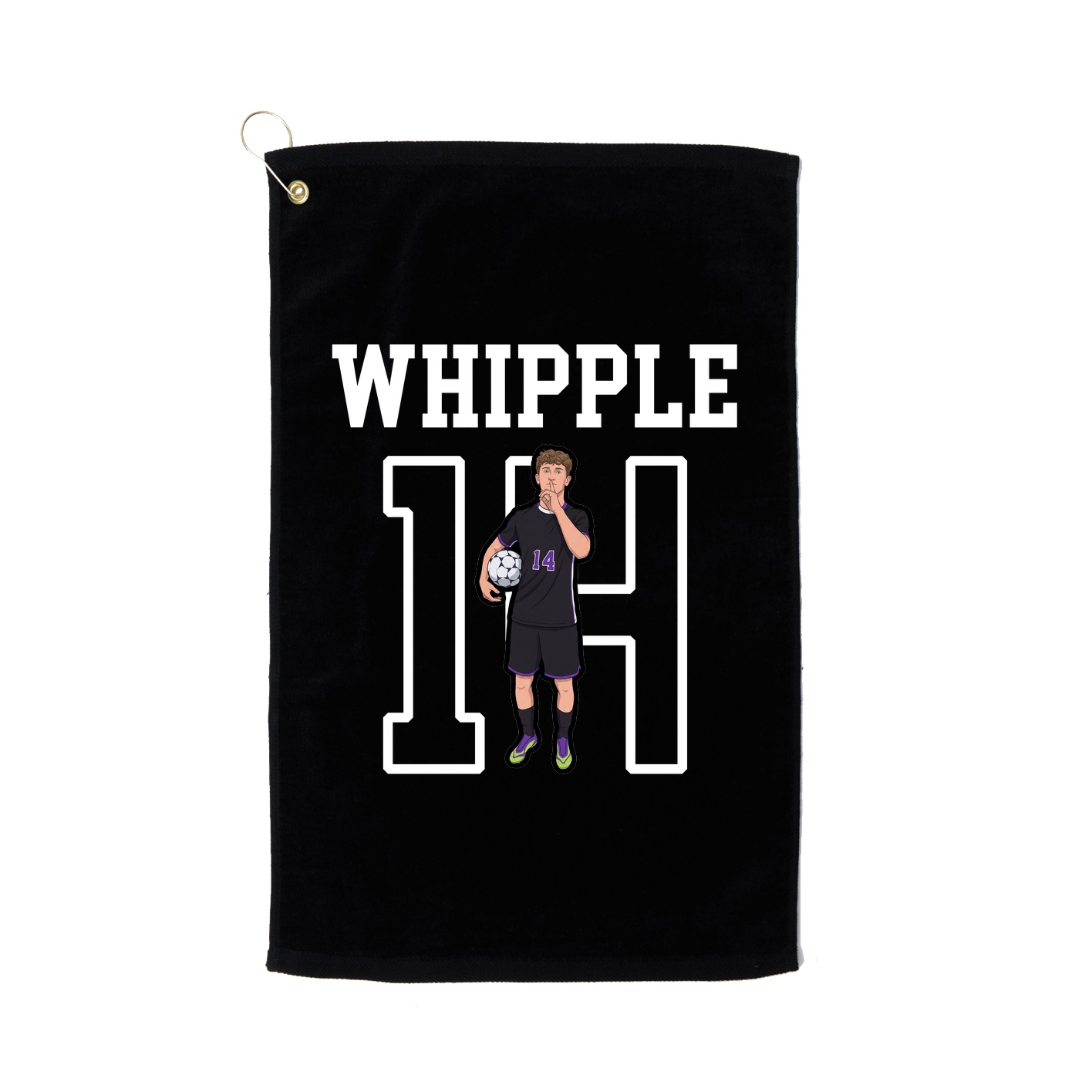 Golf Towel — Shirsey in Black