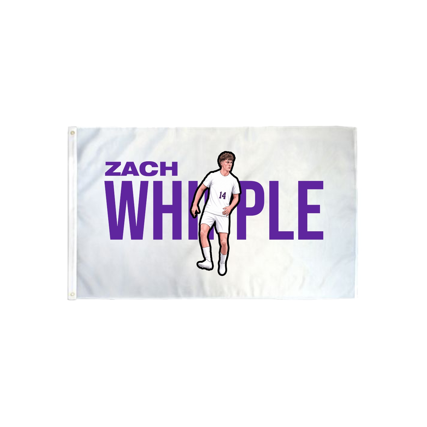 3x5 Flag — Player Name in Classic