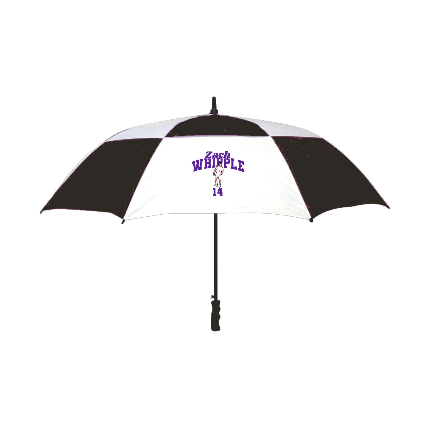 Golf Umbrella — Signature Arch in Black