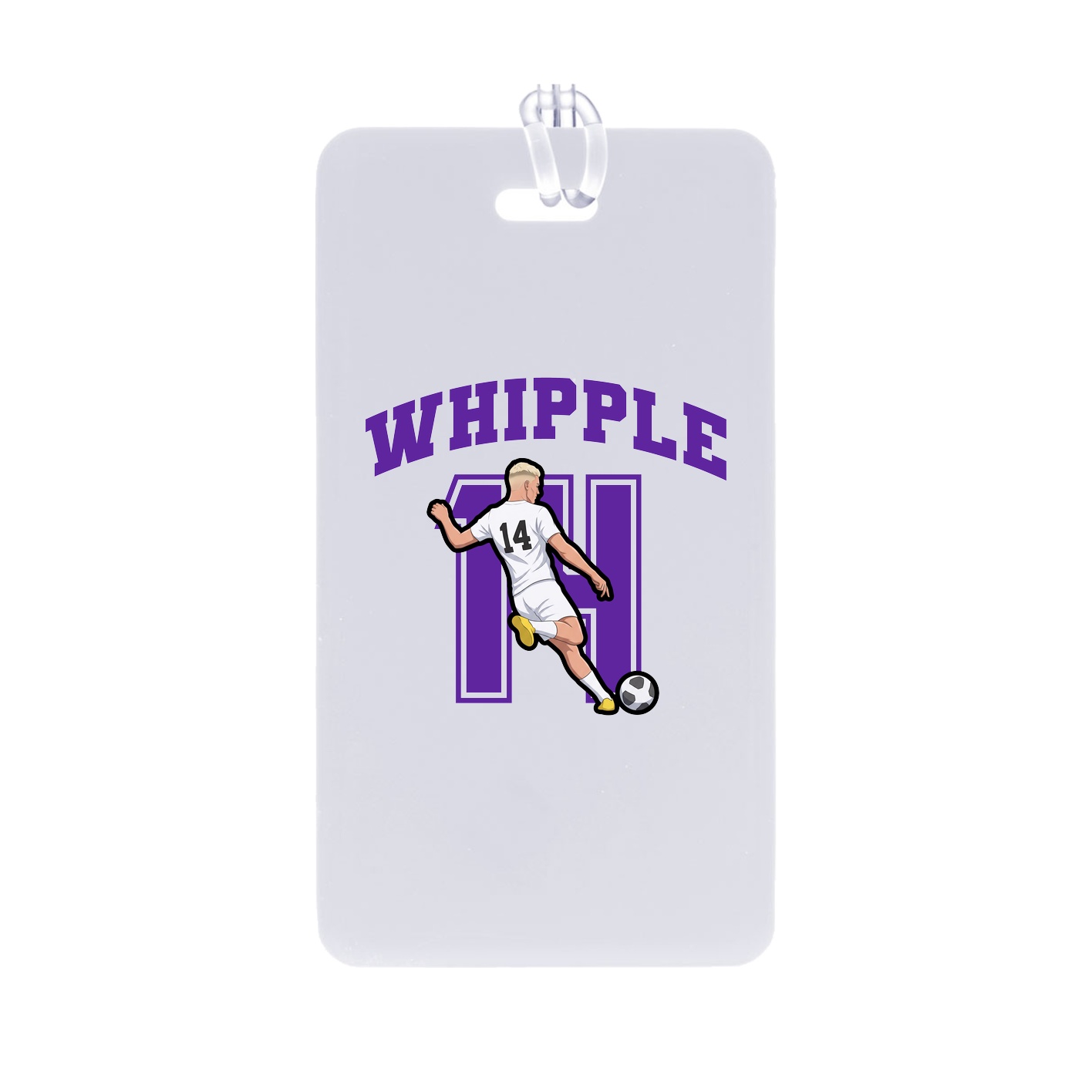 Bag Tag — Number in Classic