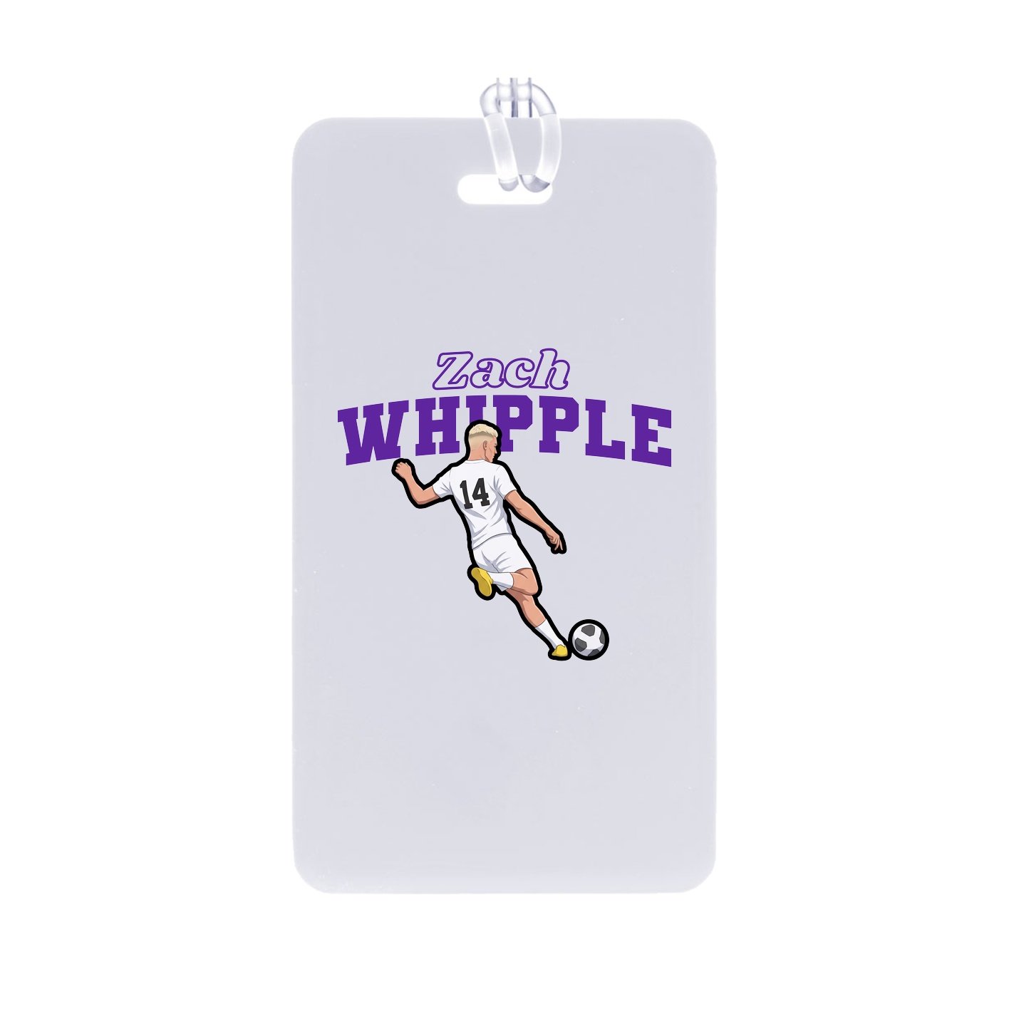 Bag Tag — Name Arch in Classic